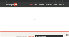 Desktop Screenshot of boutique23.com